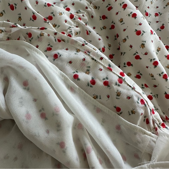 Flora printed mini dress - Picture 3 of 7